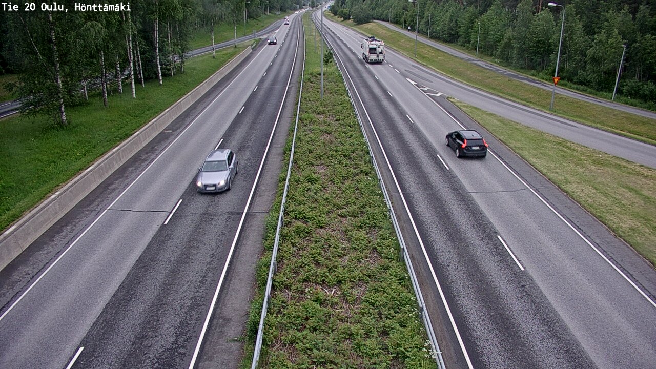 Kelikamerat Kuva Tie 20 Oulu, Hönttämäki, Oulu, Pohjois-Pohjanmaa