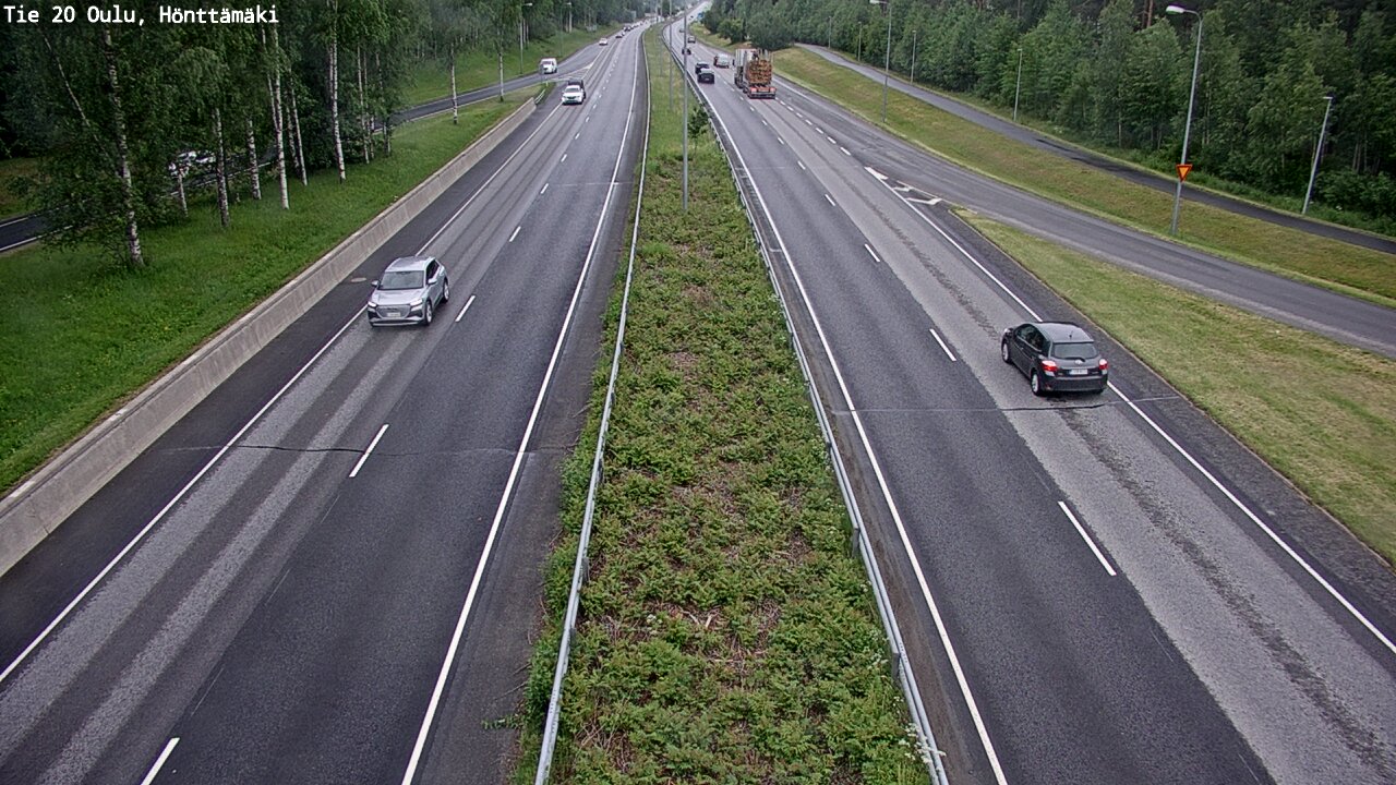 Kelikamerat Kuva Tie 20 Oulu, Hönttämäki, Oulu, Pohjois-Pohjanmaa