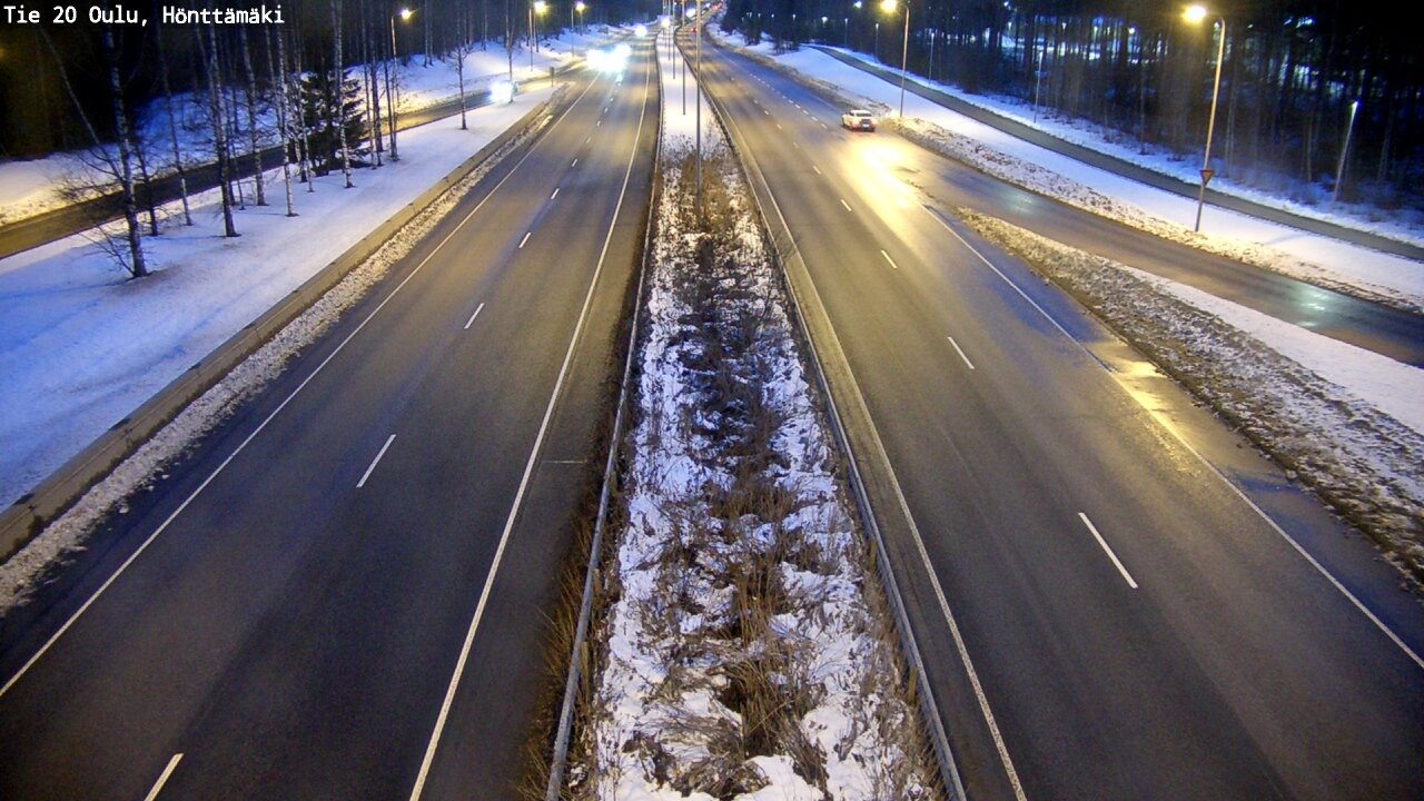 Kelikamerat Kuva Tie 20 Oulu, Hönttämäki, Oulu, Pohjois-Pohjanmaa