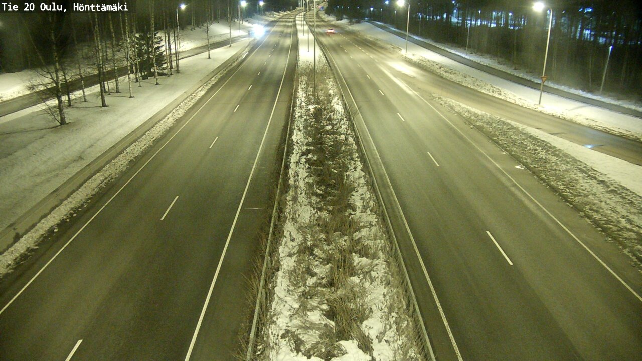 Kelikamerat Kuva Tie 20 Oulu, Hönttämäki, Oulu, Pohjois-Pohjanmaa