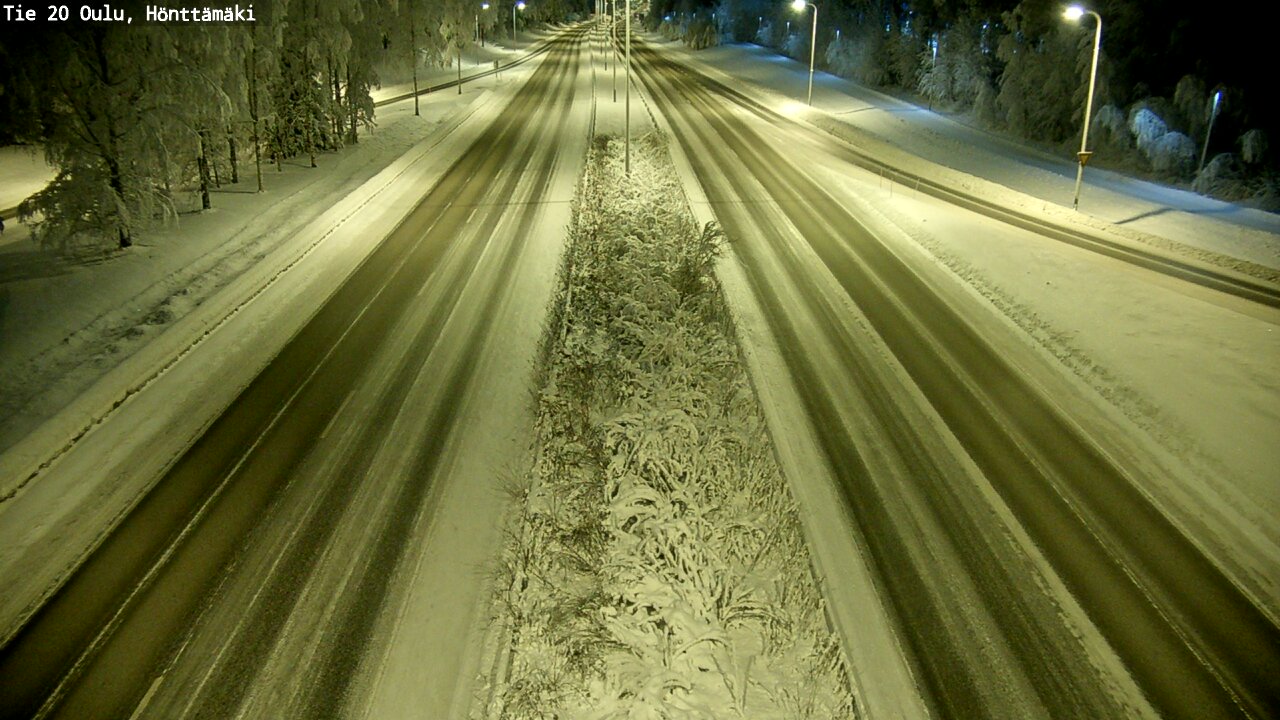 Kelikamerat Kuva Tie 20 Oulu, Hönttämäki, Oulu, Pohjois-Pohjanmaa