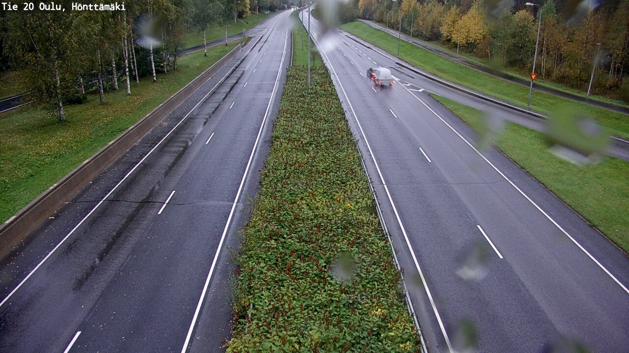Weather Camera Image Road 20 Oulu, Hönttämäki, Oulu, Pohjois-Pohjanmaa
