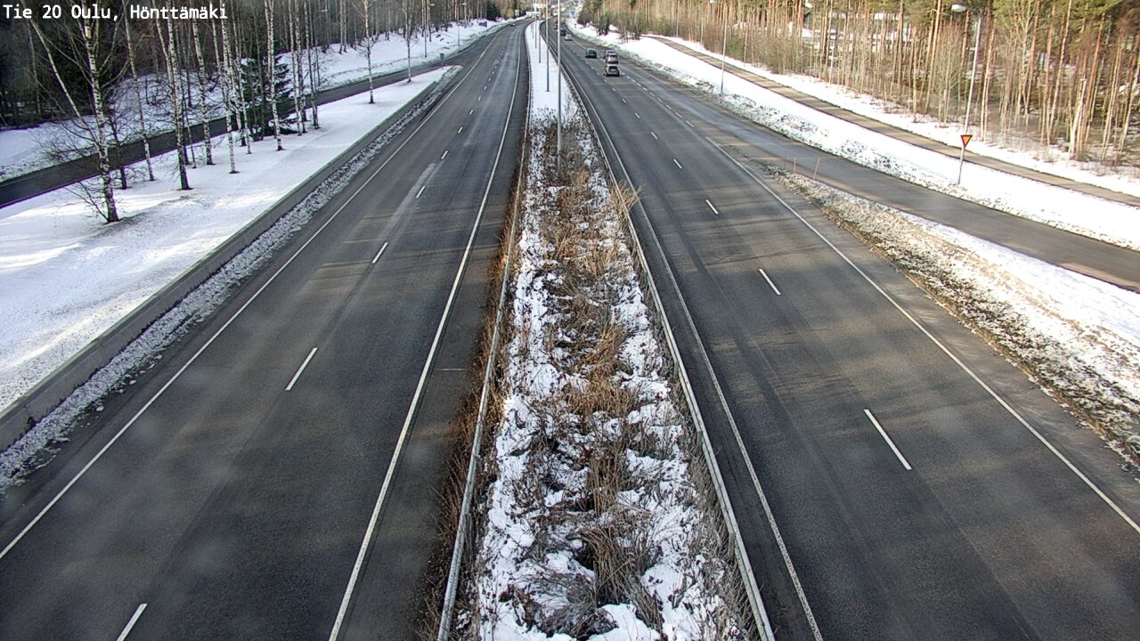 Kelikamerat Kuva Tie 20 Oulu, Hönttämäki, Oulu, Pohjois-Pohjanmaa