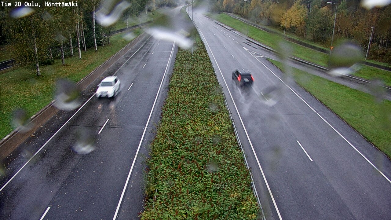 Weather Camera Image Road 20 Oulu, Hönttämäki, Oulu, Pohjois-Pohjanmaa