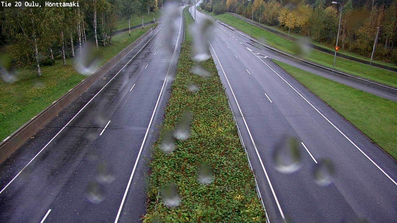 Weather Camera Image Road 20 Oulu, Hönttämäki, Oulu, Pohjois-Pohjanmaa