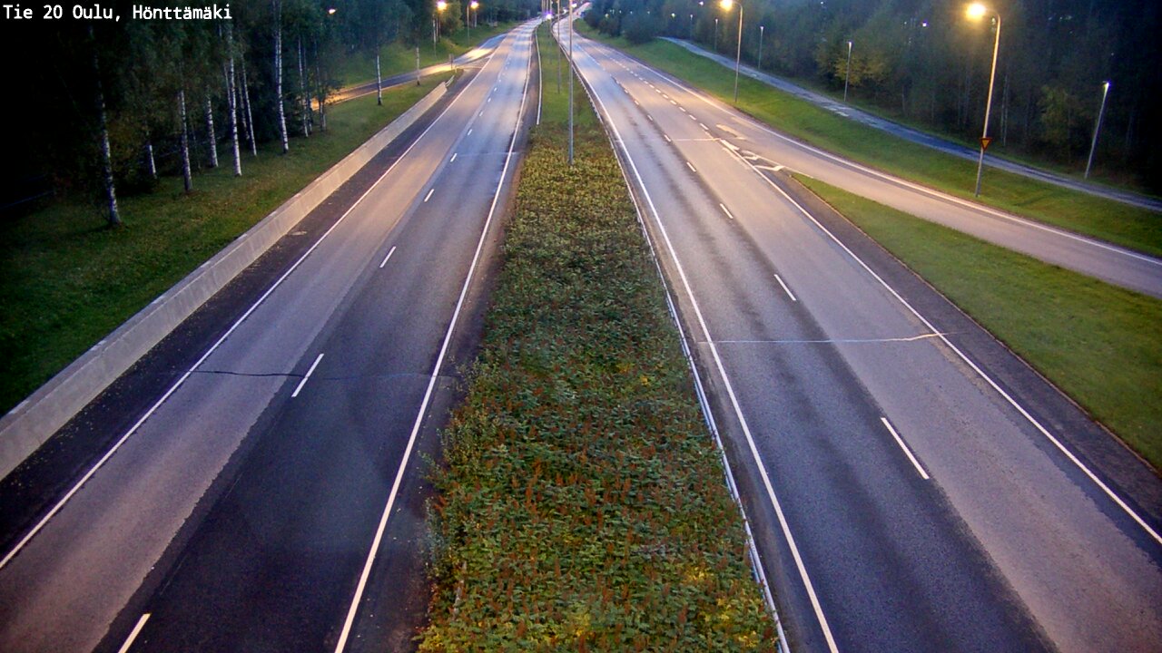 Kelikamerat Kuva Tie 20 Oulu, Hönttämäki, Oulu, Pohjois-Pohjanmaa