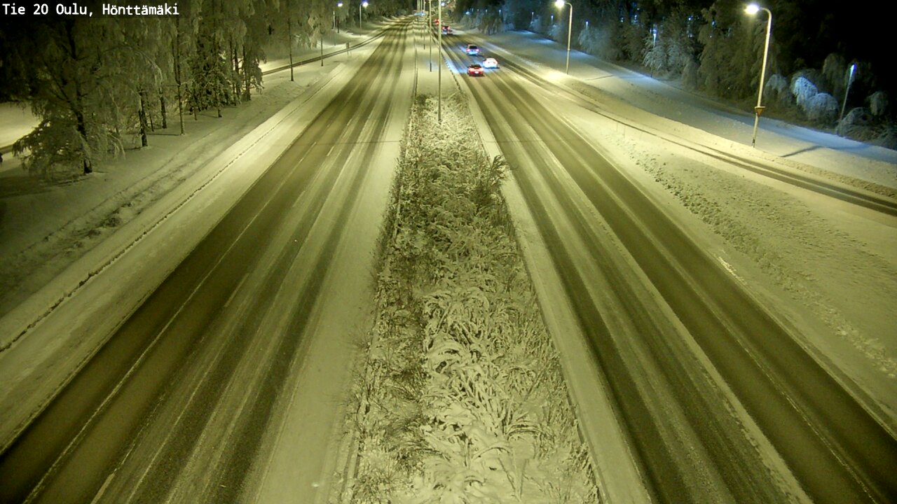 Kelikamerat Kuva Tie 20 Oulu, Hönttämäki, Oulu, Pohjois-Pohjanmaa