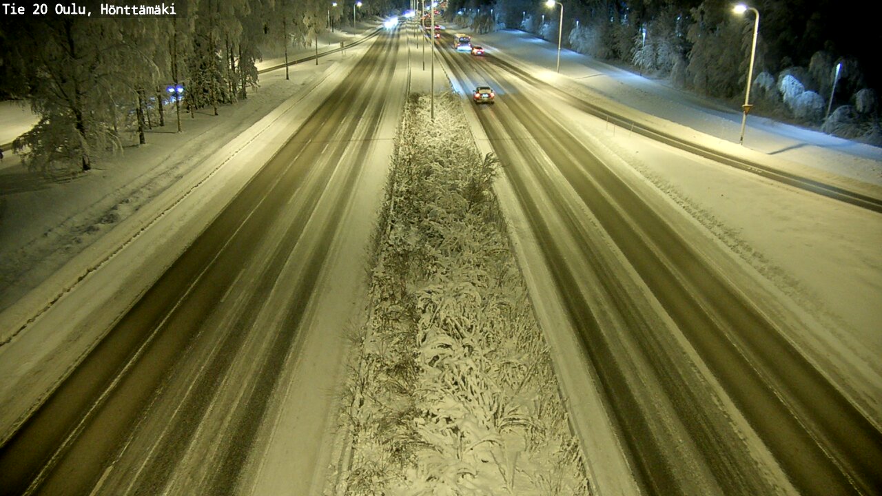 Kelikamerat Kuva Tie 20 Oulu, Hönttämäki, Oulu, Pohjois-Pohjanmaa