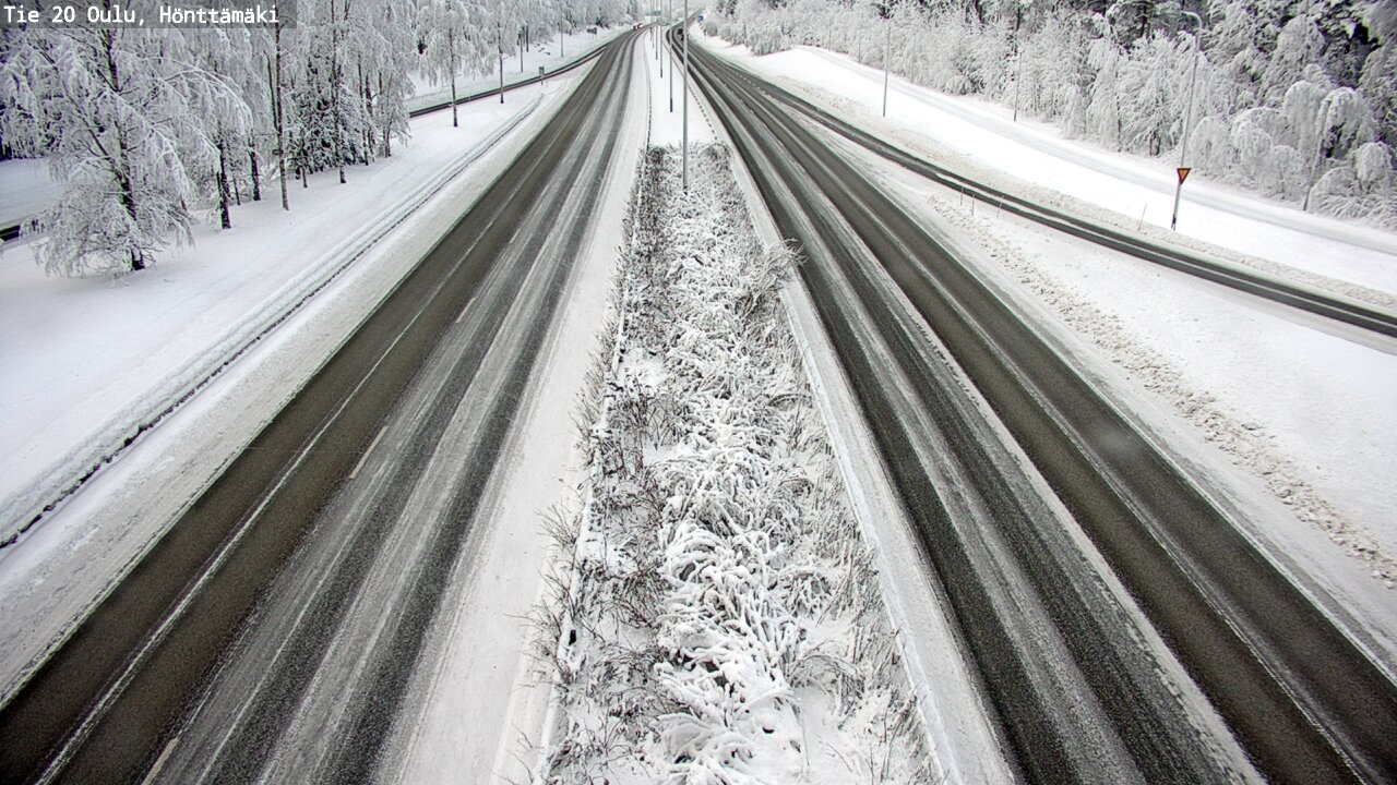 Kelikamerat Kuva Tie 20 Oulu, Hönttämäki, Oulu, Pohjois-Pohjanmaa