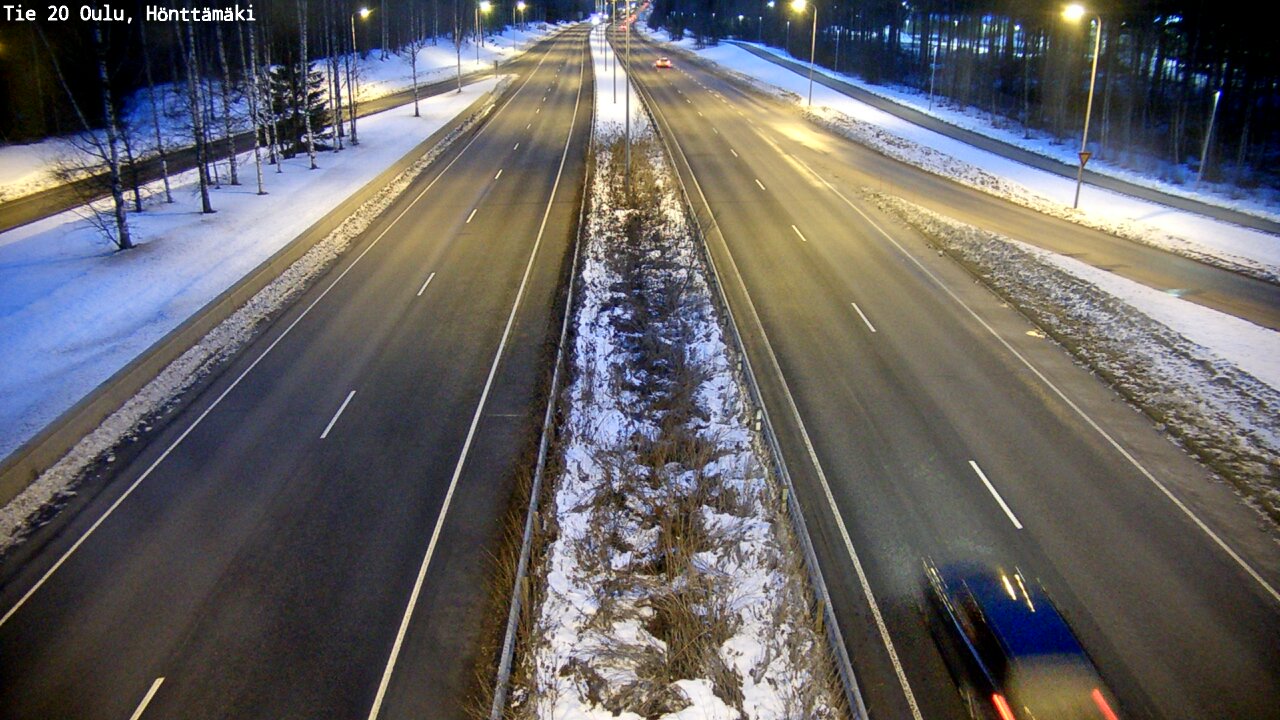 Kelikamerat Kuva Tie 20 Oulu, Hönttämäki, Oulu, Pohjois-Pohjanmaa