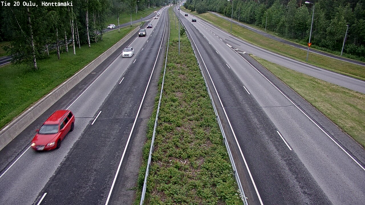 Kelikamerat Kuva Tie 20 Oulu, Hönttämäki, Oulu, Pohjois-Pohjanmaa