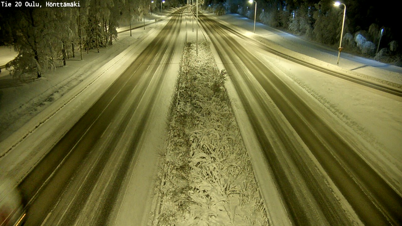 Kelikamerat Kuva Tie 20 Oulu, Hönttämäki, Oulu, Pohjois-Pohjanmaa