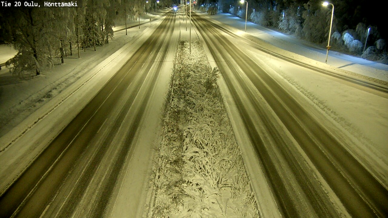 Kelikamerat Kuva Tie 20 Oulu, Hönttämäki, Oulu, Pohjois-Pohjanmaa