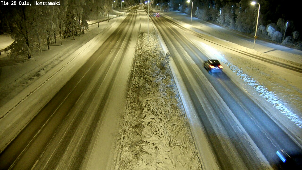 Kelikamerat Kuva Tie 20 Oulu, Hönttämäki, Oulu, Pohjois-Pohjanmaa