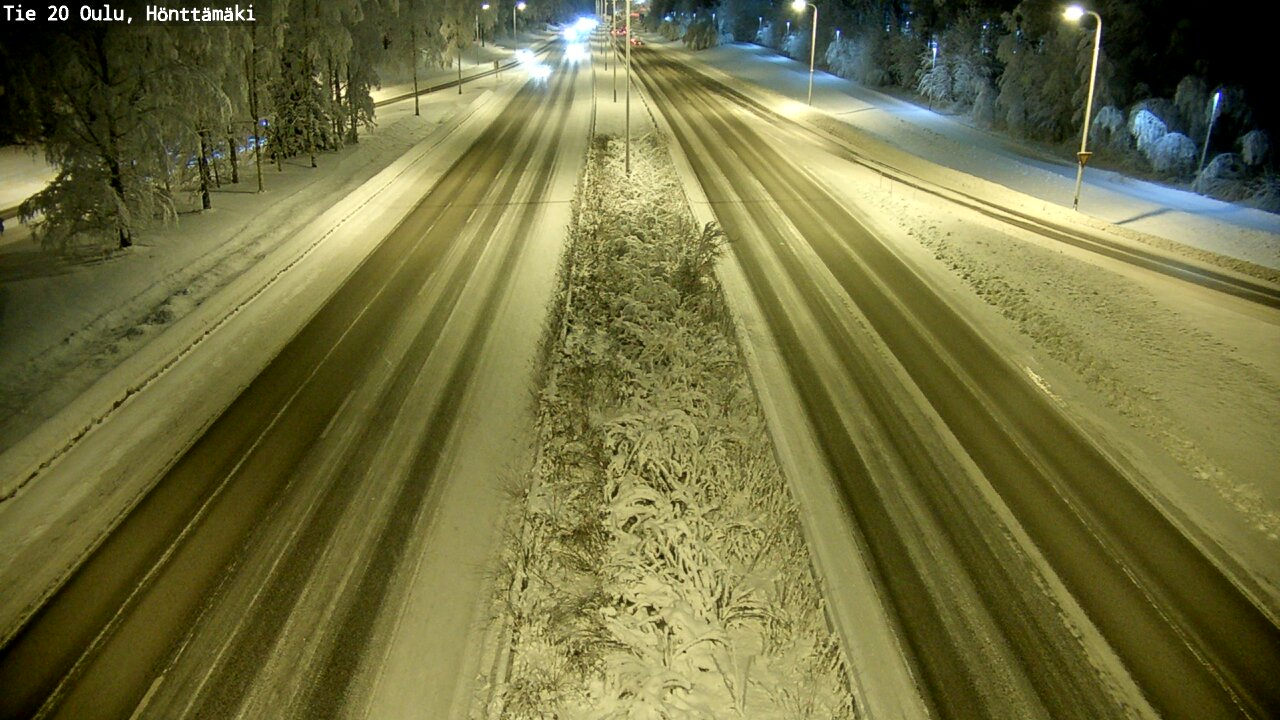 Kelikamerat Kuva Tie 20 Oulu, Hönttämäki, Oulu, Pohjois-Pohjanmaa