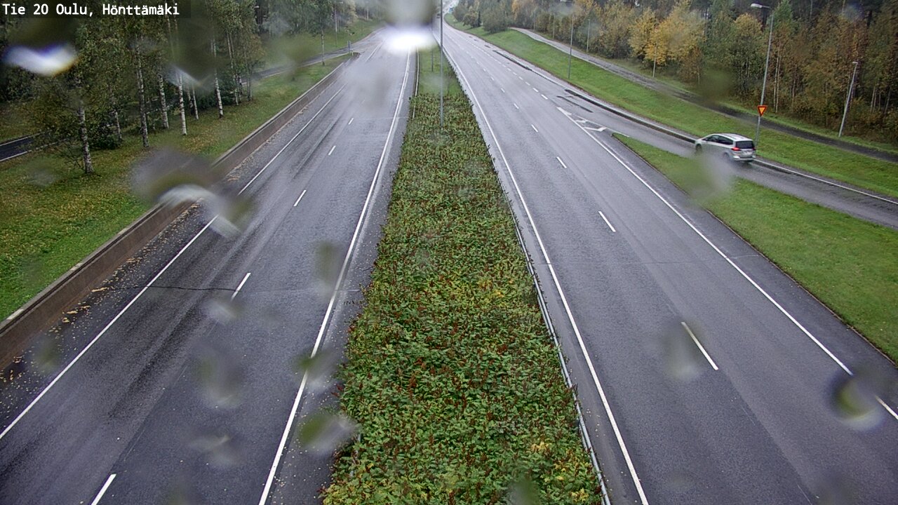 Weather Camera Image Road 20 Oulu, Hönttämäki, Oulu, Pohjois-Pohjanmaa