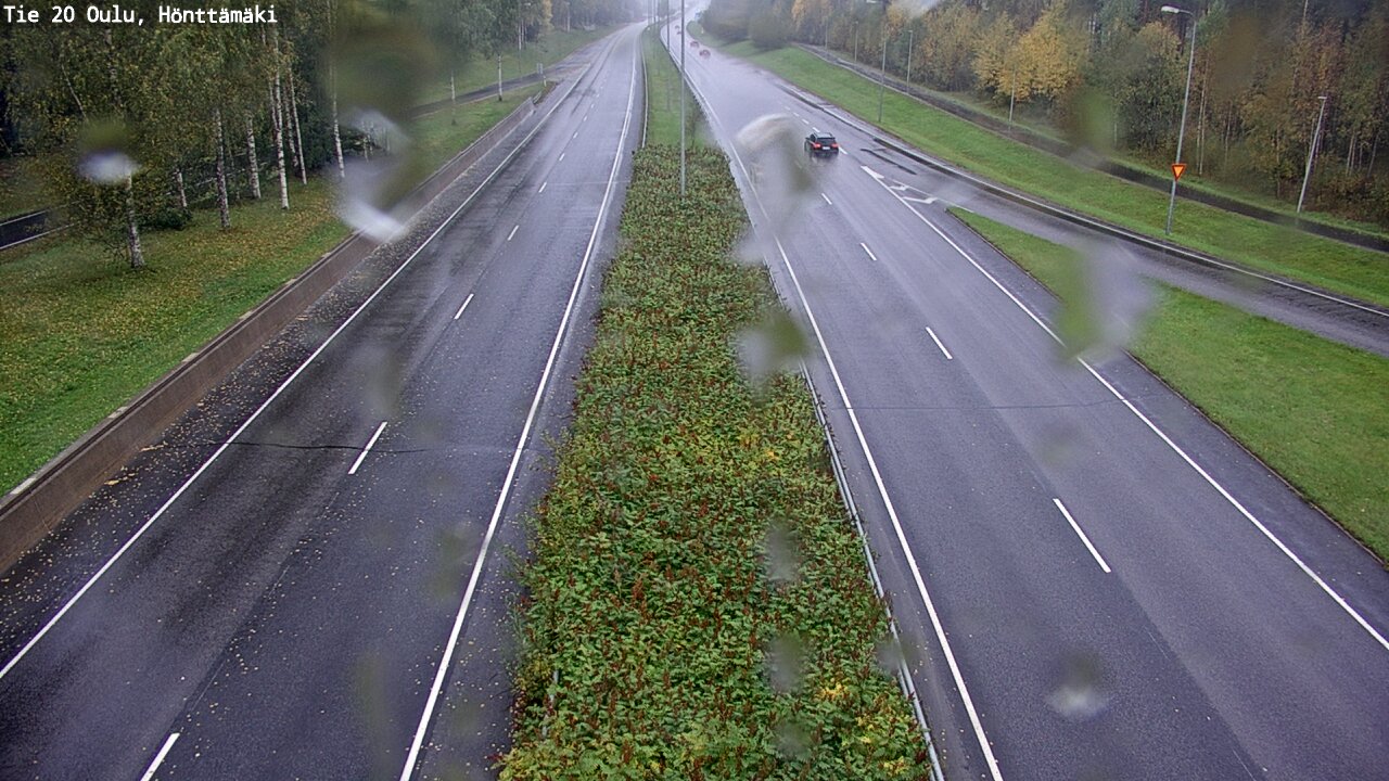 Weather Camera Image Road 20 Oulu, Hönttämäki, Oulu, Pohjois-Pohjanmaa