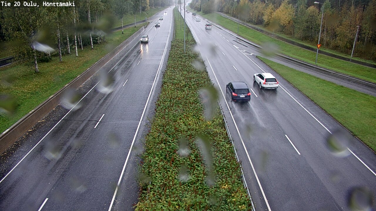 Weather Camera Image Road 20 Oulu, Hönttämäki, Oulu, Pohjois-Pohjanmaa