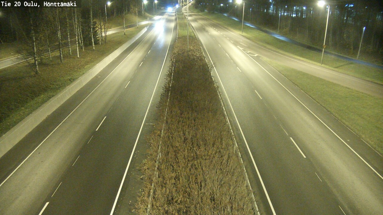 Kelikamerat Kuva Tie 20 Oulu, Hönttämäki, Oulu, Pohjois-Pohjanmaa