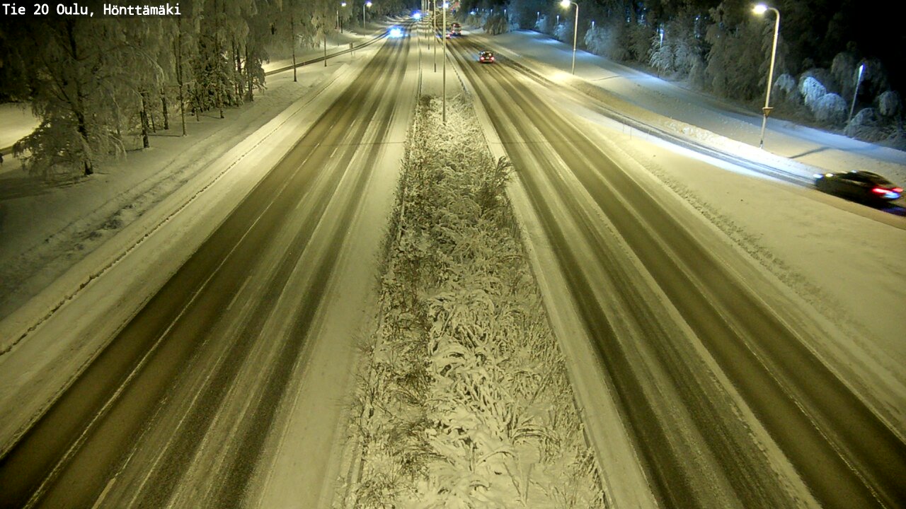 Kelikamerat Kuva Tie 20 Oulu, Hönttämäki, Oulu, Pohjois-Pohjanmaa