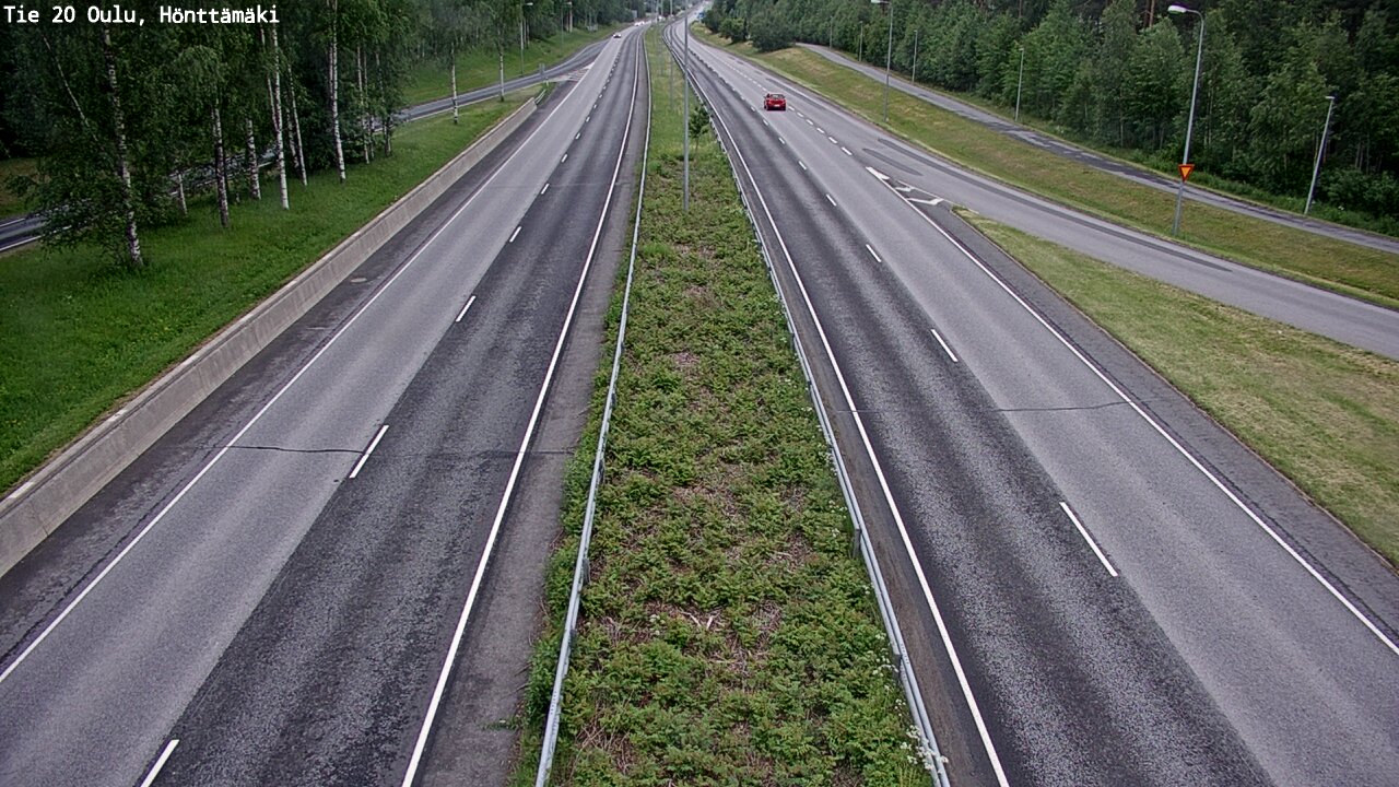 Kelikamerat Kuva Tie 20 Oulu, Hönttämäki, Oulu, Pohjois-Pohjanmaa