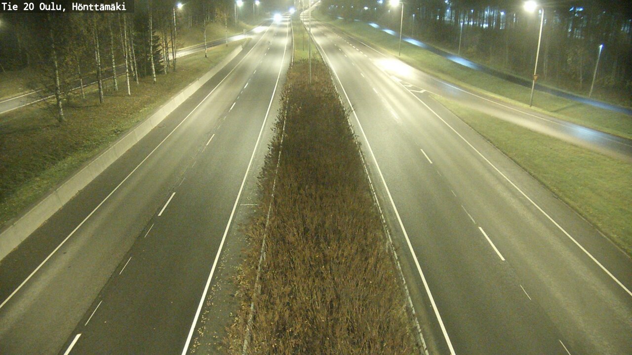 Kelikamerat Kuva Tie 20 Oulu, Hönttämäki, Oulu, Pohjois-Pohjanmaa