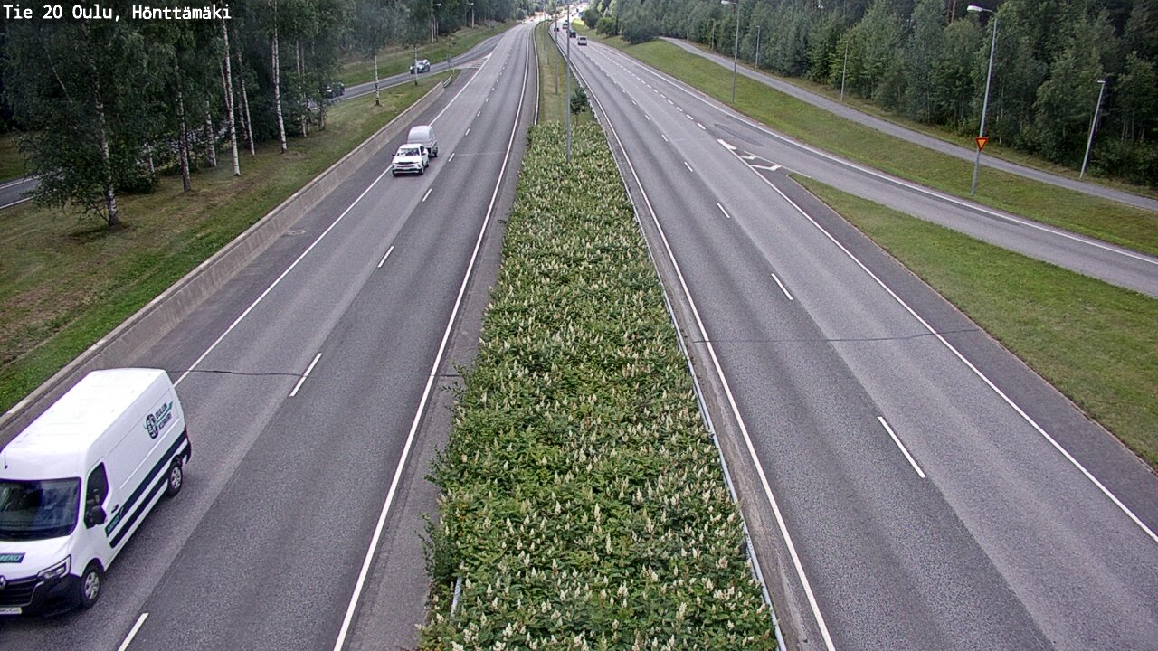 Kelikamerat Kuva Tie 20 Oulu, Hönttämäki, Oulu, Pohjois-Pohjanmaa