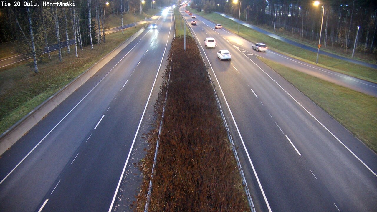 Kelikamerat Kuva Tie 20 Oulu, Hönttämäki, Oulu, Pohjois-Pohjanmaa