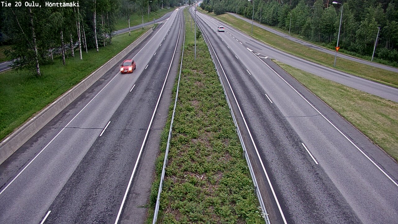 Kelikamerat Kuva Tie 20 Oulu, Hönttämäki, Oulu, Pohjois-Pohjanmaa