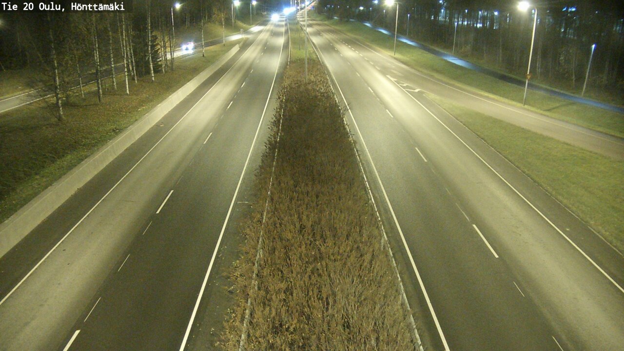 Kelikamerat Kuva Tie 20 Oulu, Hönttämäki, Oulu, Pohjois-Pohjanmaa