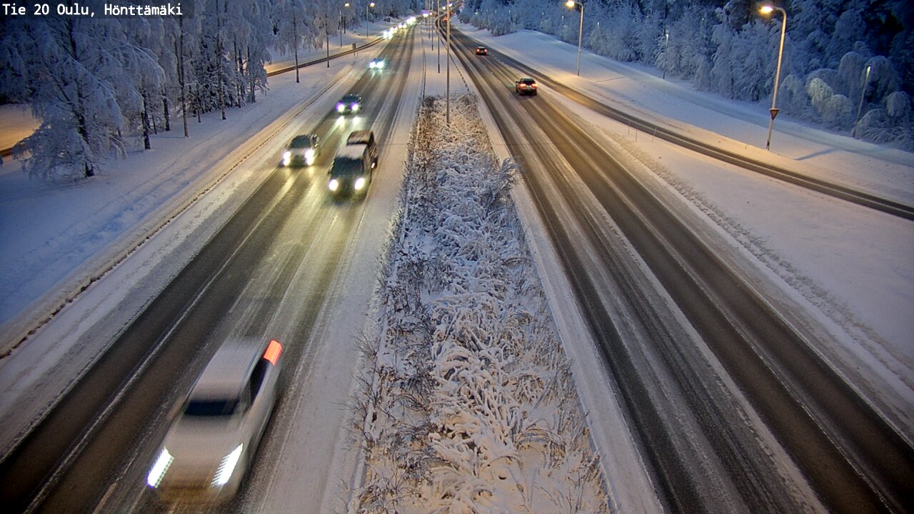 Kelikamerat Kuva Tie 20 Oulu, Hönttämäki, Oulu, Pohjois-Pohjanmaa