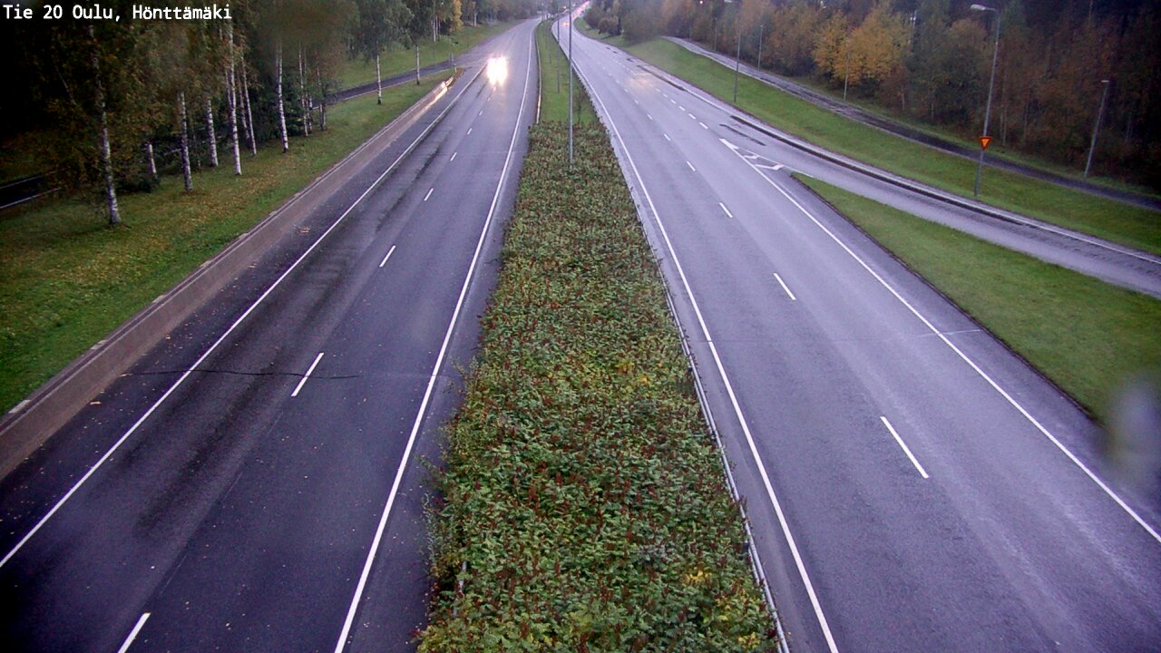 Kelikamerat Kuva Tie 20 Oulu, Hönttämäki, Oulu, Pohjois-Pohjanmaa