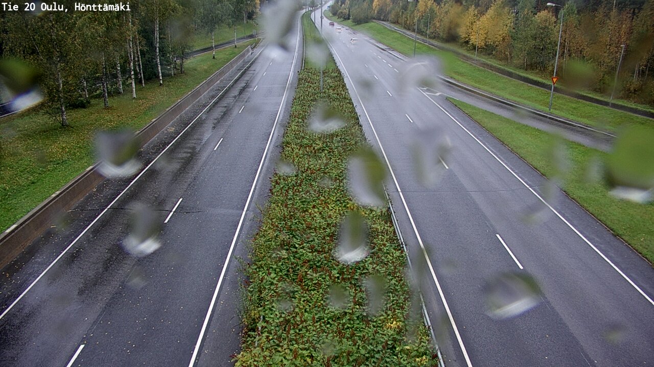 Weather Camera Image Road 20 Oulu, Hönttämäki, Oulu, Pohjois-Pohjanmaa