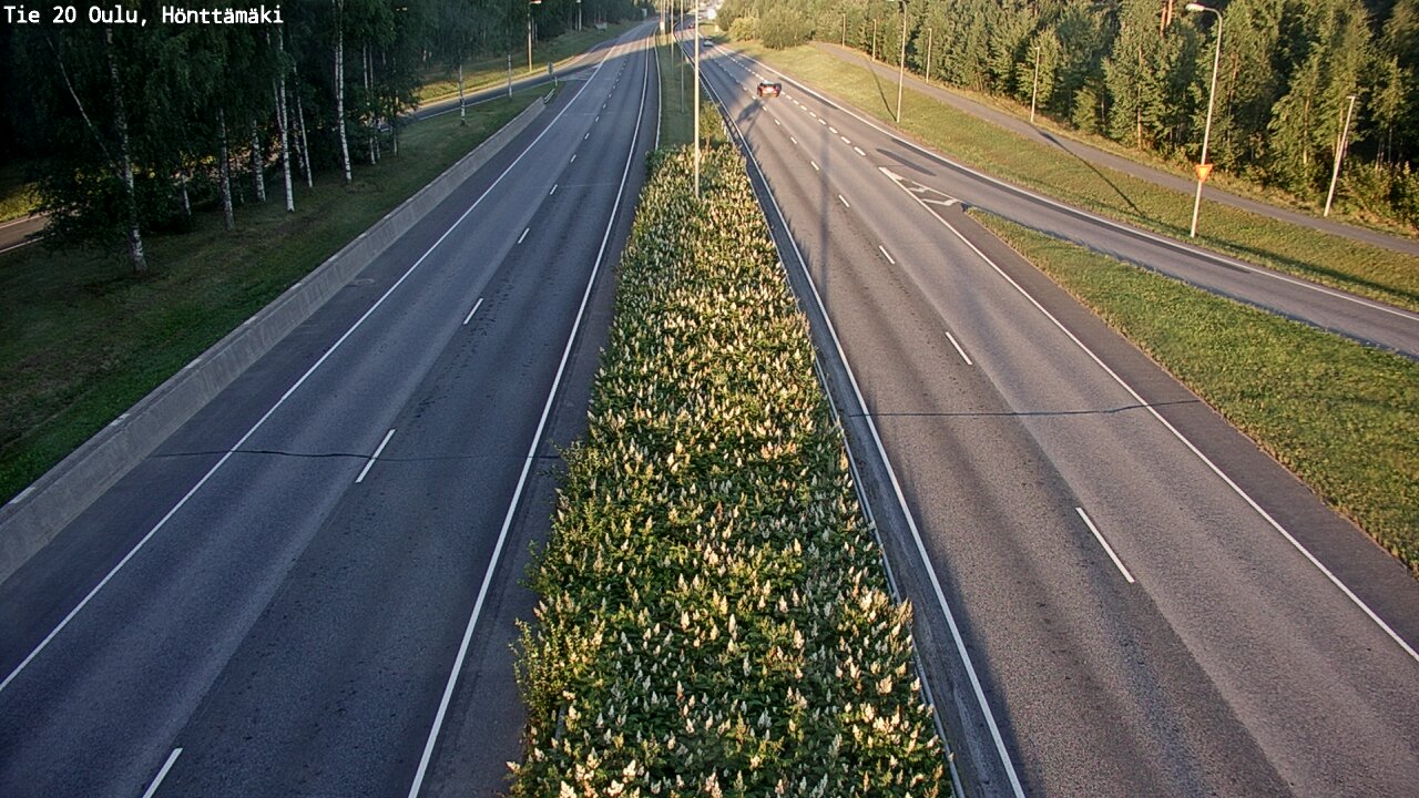 Kelikamerat Kuva Tie 20 Oulu, Hönttämäki, Oulu, Pohjois-Pohjanmaa