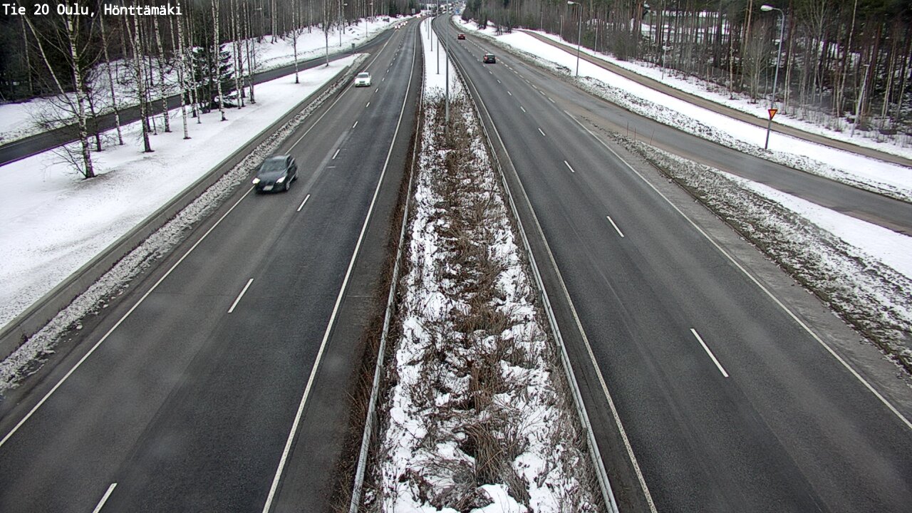 Kelikamerat Kuva Tie 20 Oulu, Hönttämäki, Oulu, Pohjois-Pohjanmaa