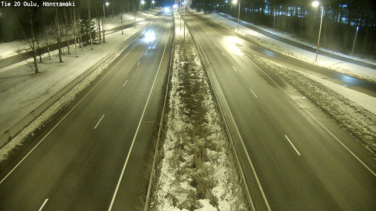 Kelikamerat Kuva Tie 20 Oulu, Hönttämäki, Oulu, Pohjois-Pohjanmaa