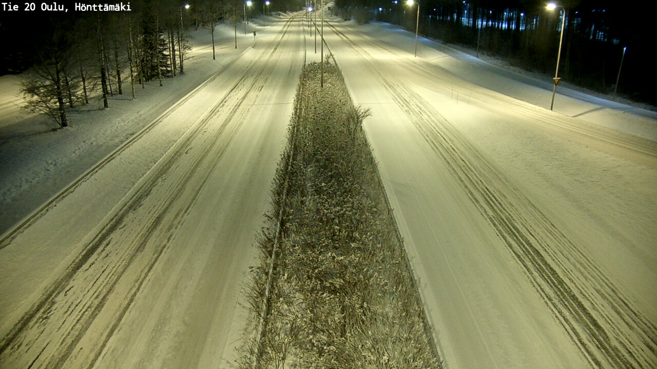Kelikamerat Kuva Tie 20 Oulu, Hönttämäki, Oulu, Pohjois-Pohjanmaa