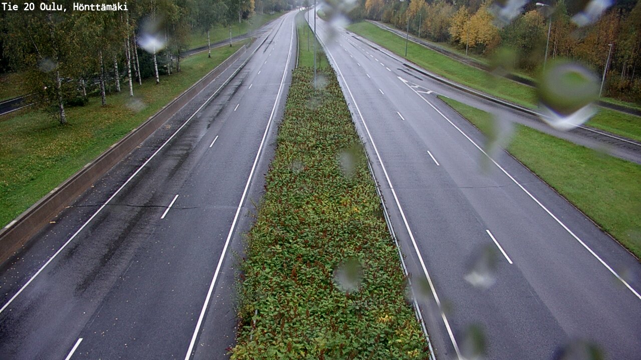 Weather Camera Image Road 20 Oulu, Hönttämäki, Oulu, Pohjois-Pohjanmaa