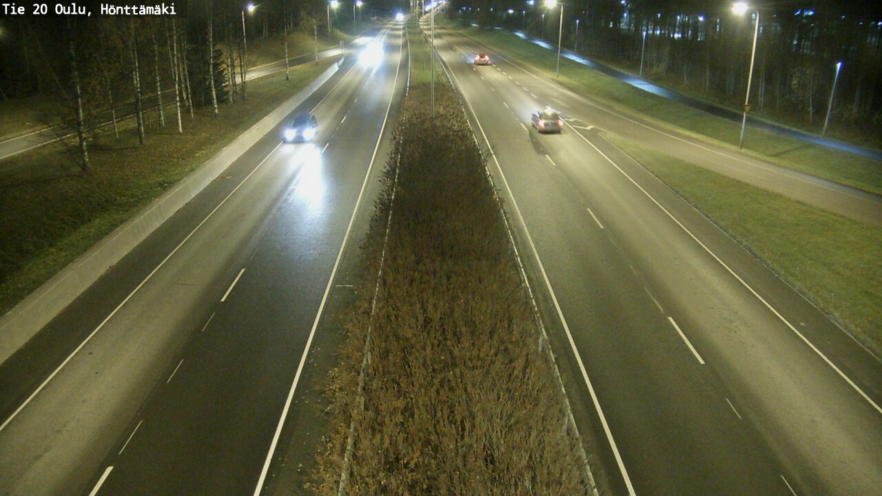 Kelikamerat Kuva Tie 20 Oulu, Hönttämäki, Oulu, Pohjois-Pohjanmaa