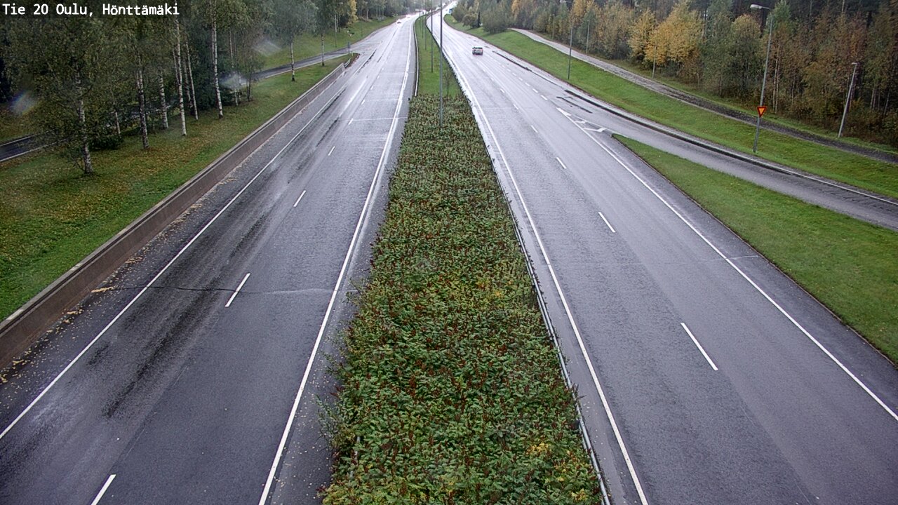 Weather Camera Image Road 20 Oulu, Hönttämäki, Oulu, Pohjois-Pohjanmaa
