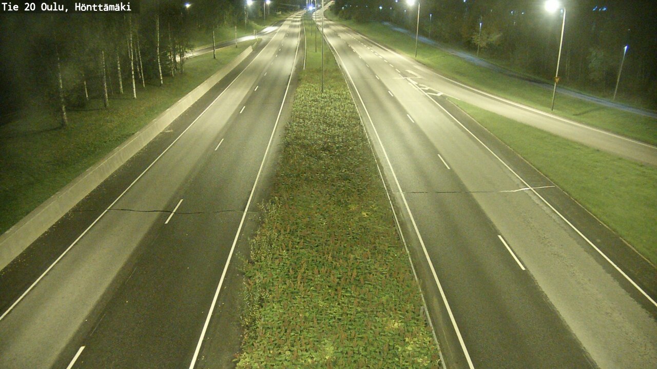 Kelikamerat Kuva Tie 20 Oulu, Hönttämäki, Oulu, Pohjois-Pohjanmaa