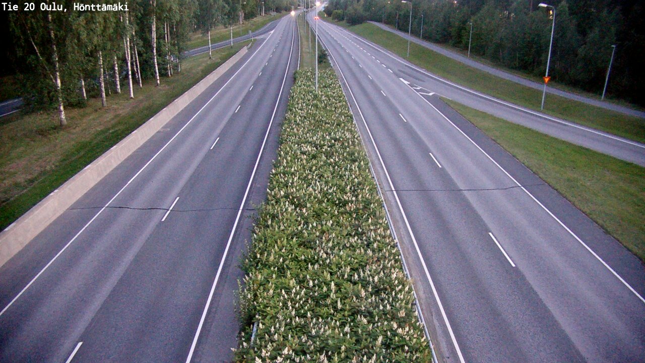 Kelikamerat Kuva Tie 20 Oulu, Hönttämäki, Oulu, Pohjois-Pohjanmaa