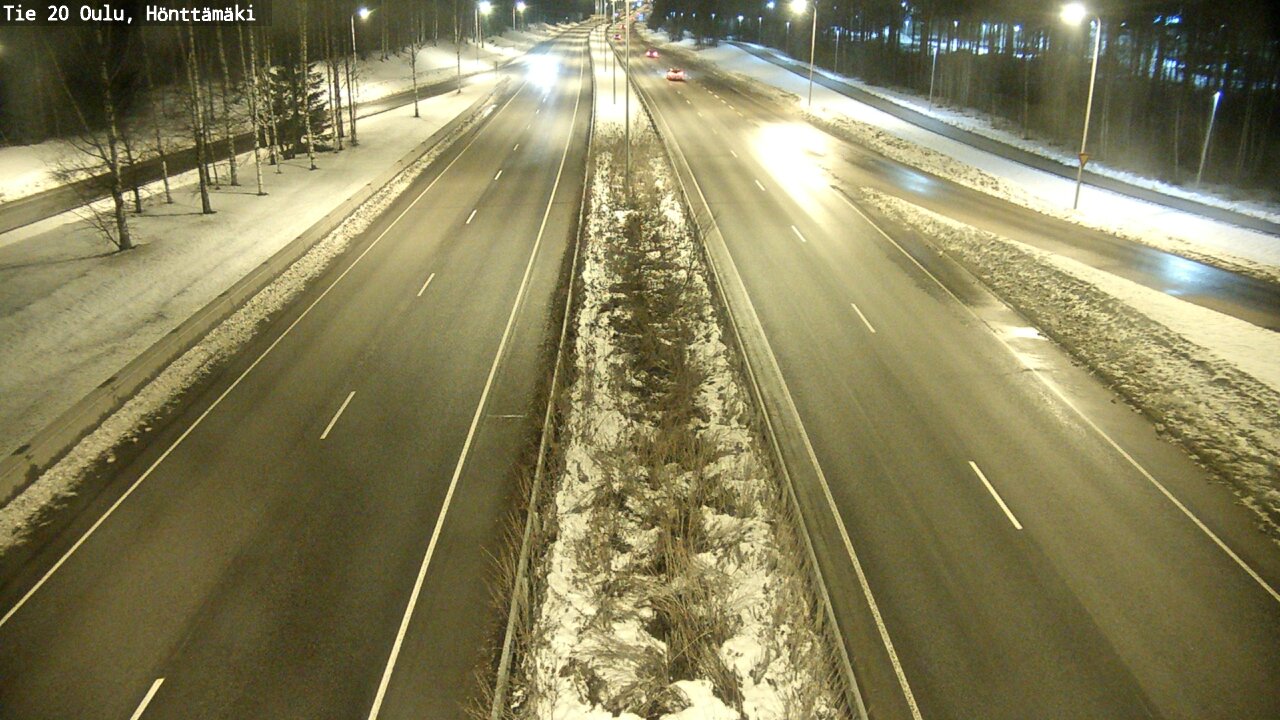 Kelikamerat Kuva Tie 20 Oulu, Hönttämäki, Oulu, Pohjois-Pohjanmaa