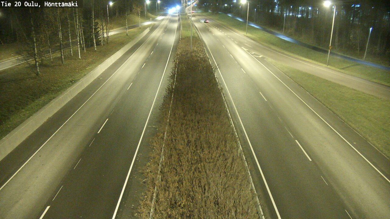 Kelikamerat Kuva Tie 20 Oulu, Hönttämäki, Oulu, Pohjois-Pohjanmaa