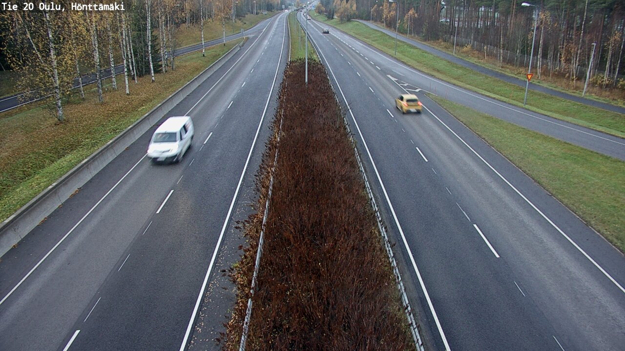 Kelikamerat Kuva Tie 20 Oulu, Hönttämäki, Oulu, Pohjois-Pohjanmaa