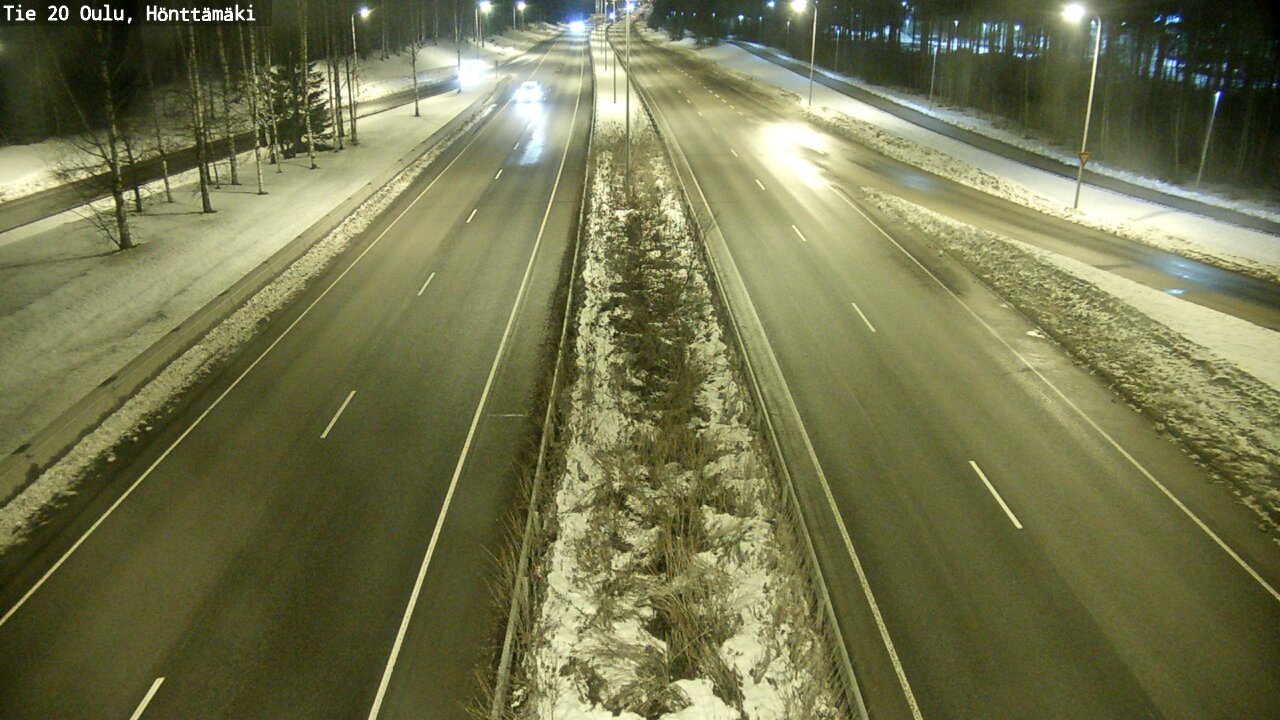 Kelikamerat Kuva Tie 20 Oulu, Hönttämäki, Oulu, Pohjois-Pohjanmaa