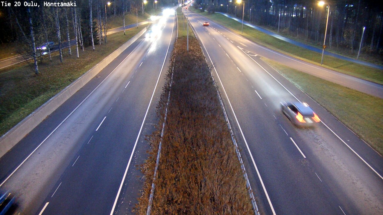 Kelikamerat Kuva Tie 20 Oulu, Hönttämäki, Oulu, Pohjois-Pohjanmaa