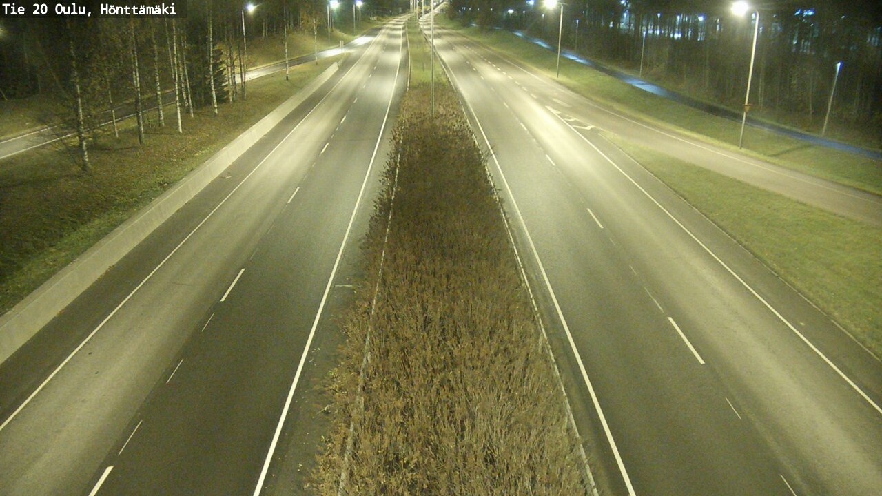 Kelikamerat Kuva Tie 20 Oulu, Hönttämäki, Oulu, Pohjois-Pohjanmaa