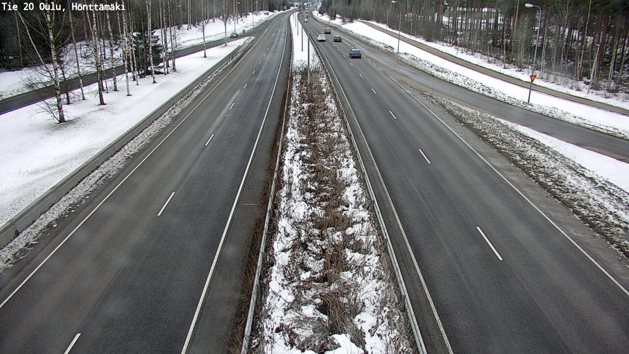 Kelikamerat Kuva Tie 20 Oulu, Hönttämäki, Oulu, Pohjois-Pohjanmaa