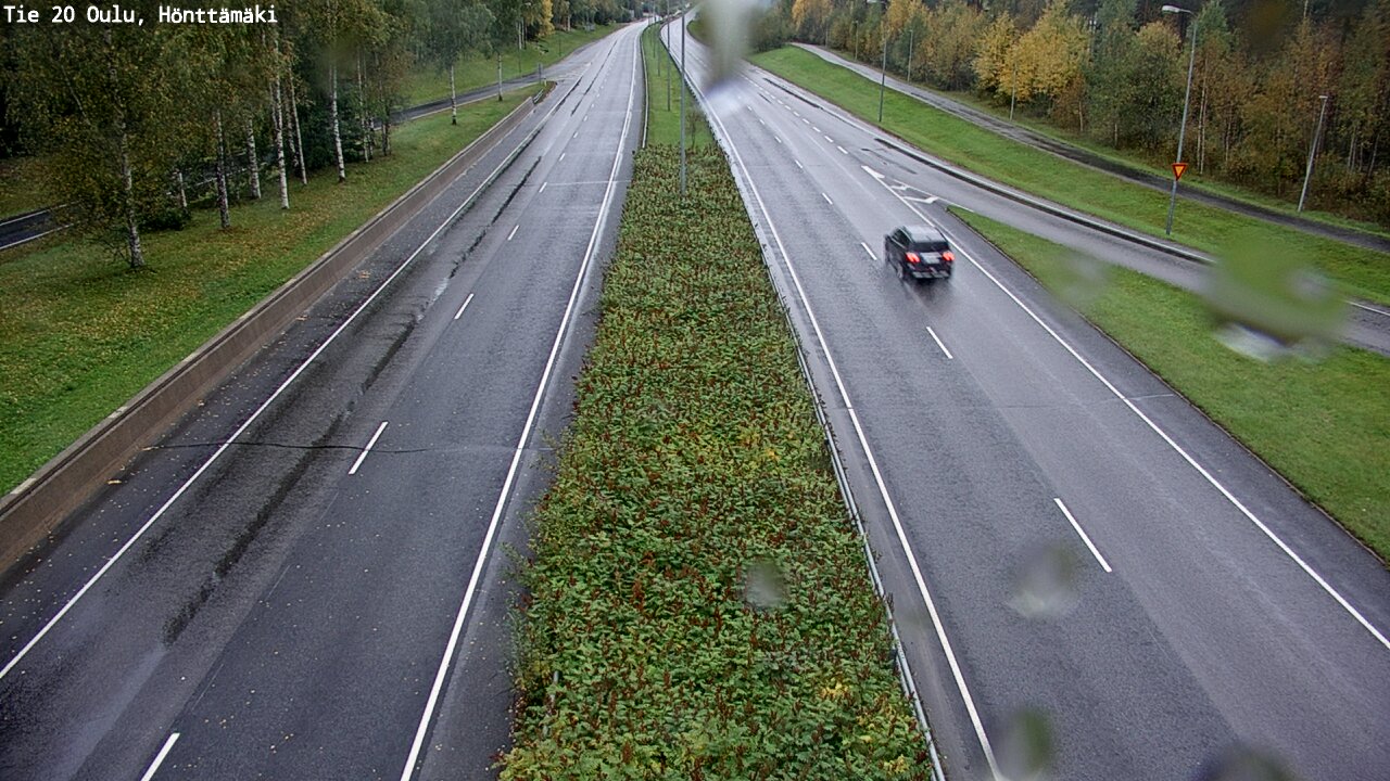 Weather Camera Image Road 20 Oulu, Hönttämäki, Oulu, Pohjois-Pohjanmaa